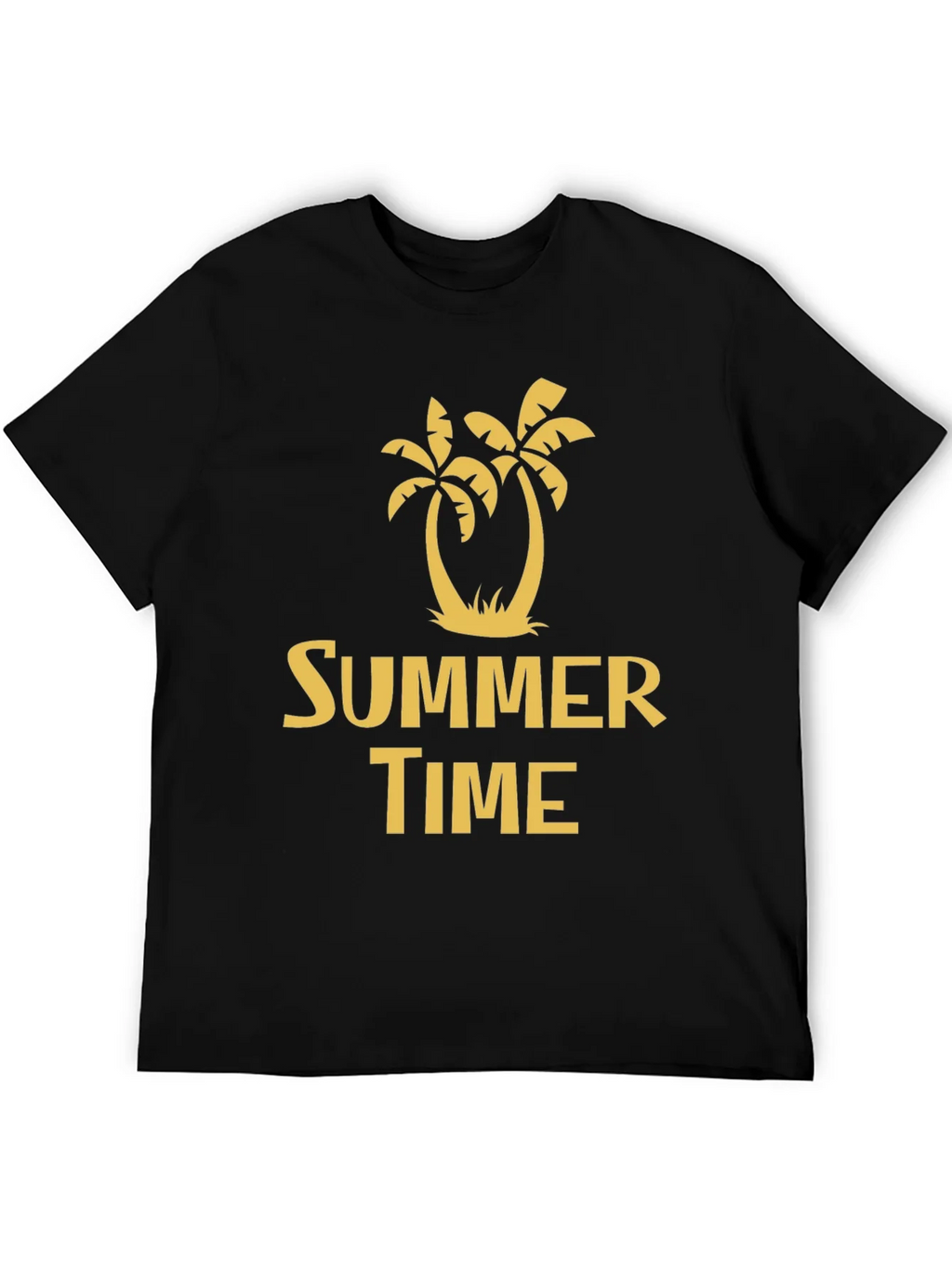 Summer Time Palm Tree Graphic Tee - Black product image 8