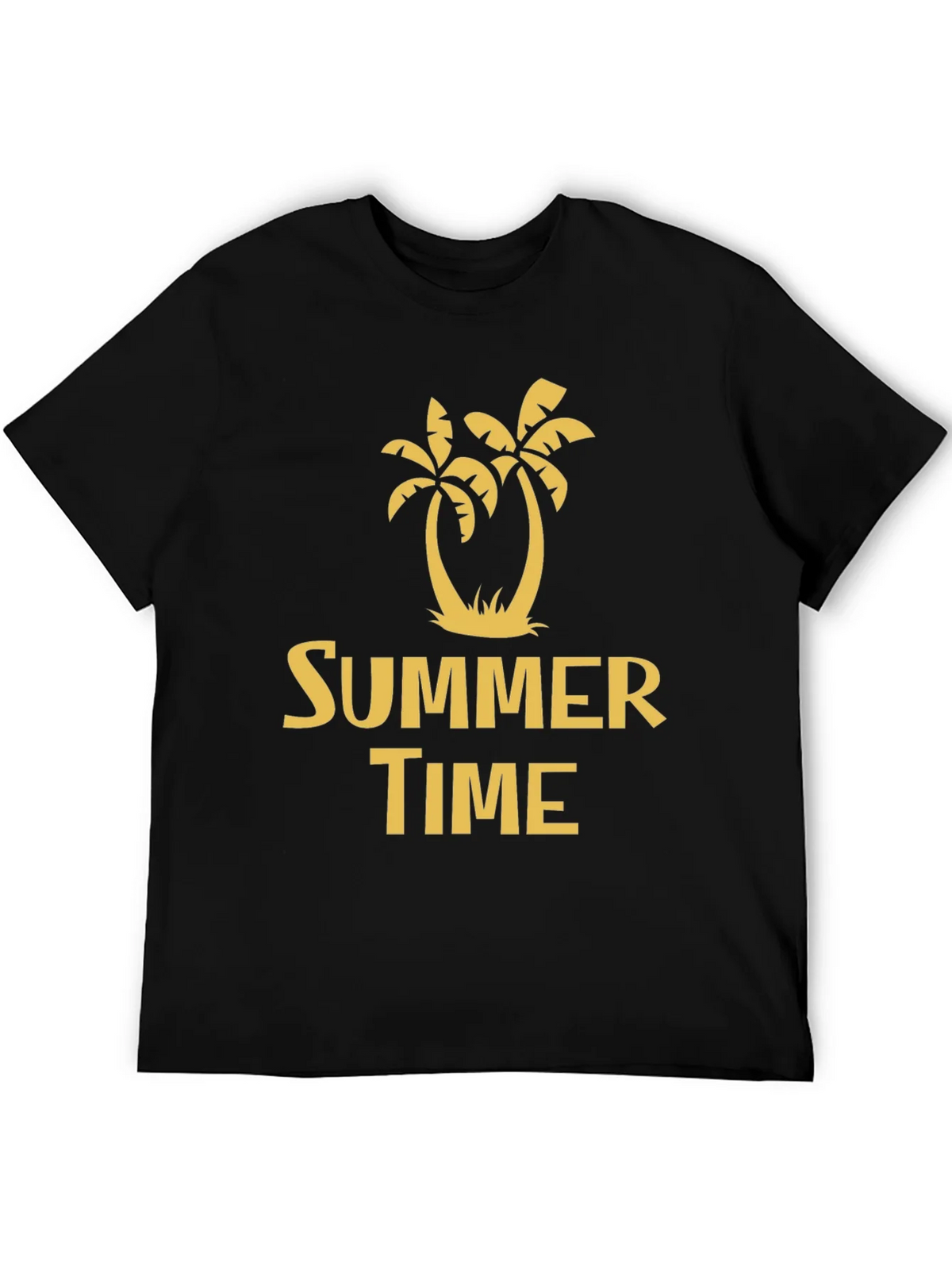 Summer Time Palm Tree Graphic Tee - Black product image 8