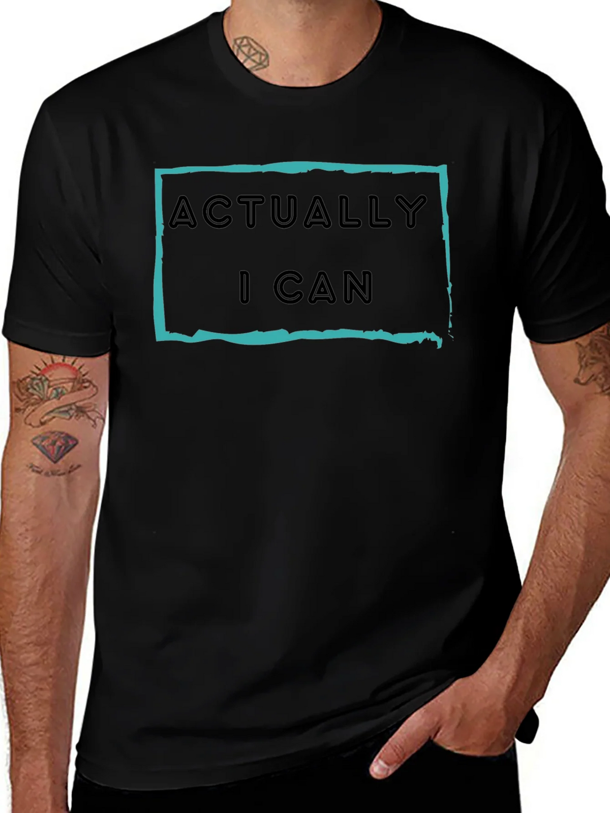 Actually I Can Graphic T-Shirt - Motivational Tee product image 1
