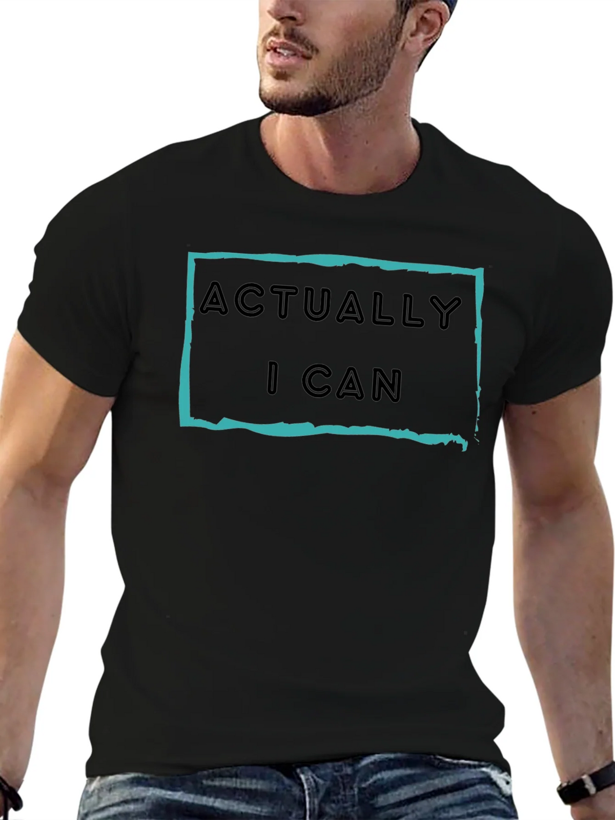 Actually I Can Graphic T-Shirt - Motivational Tee product image 6