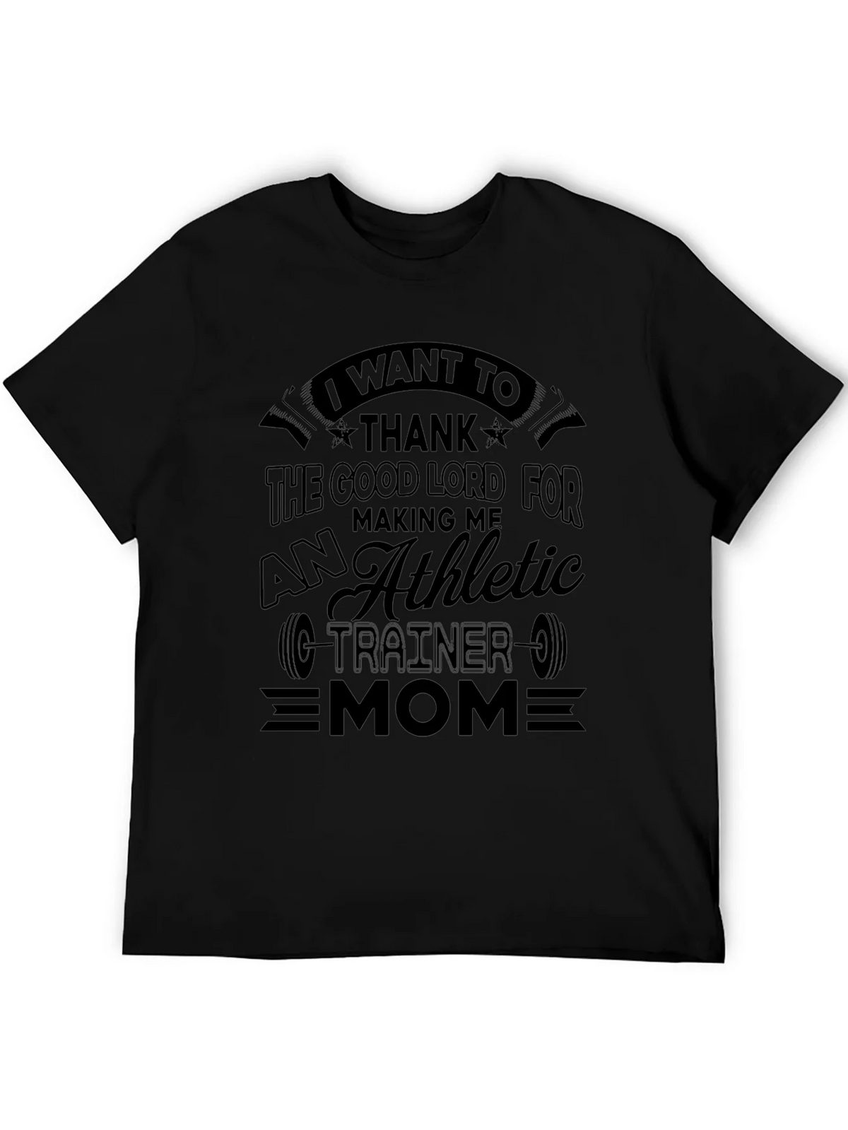 Athletic Trainer Mom Graphic T-Shirt product image 5