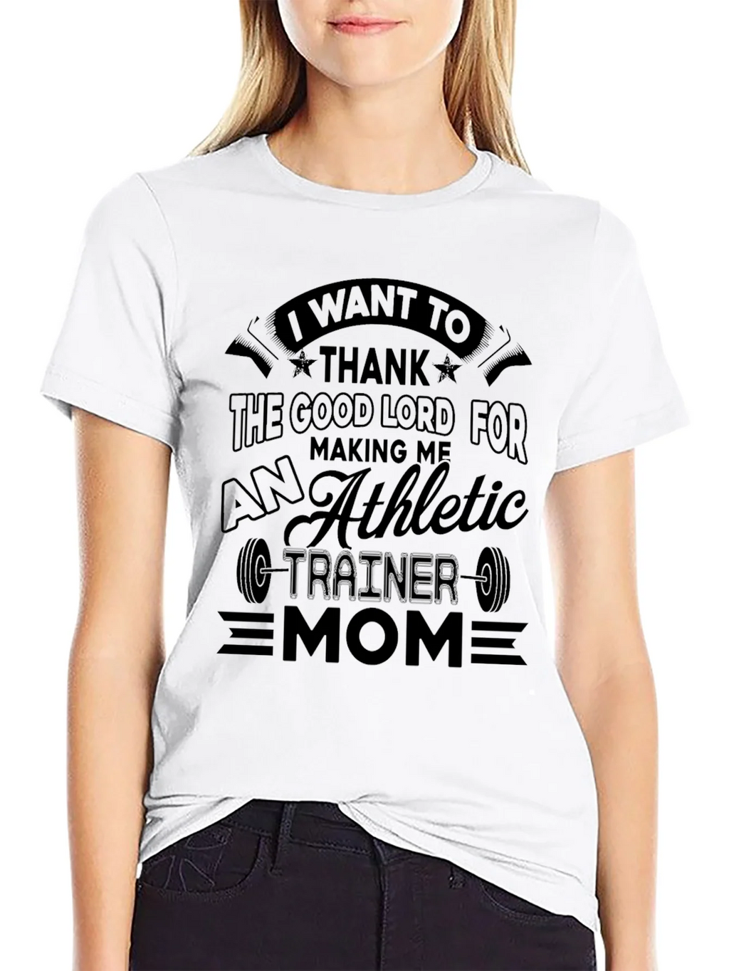 Athletic Trainer Mom Graphic T-Shirt product image 8