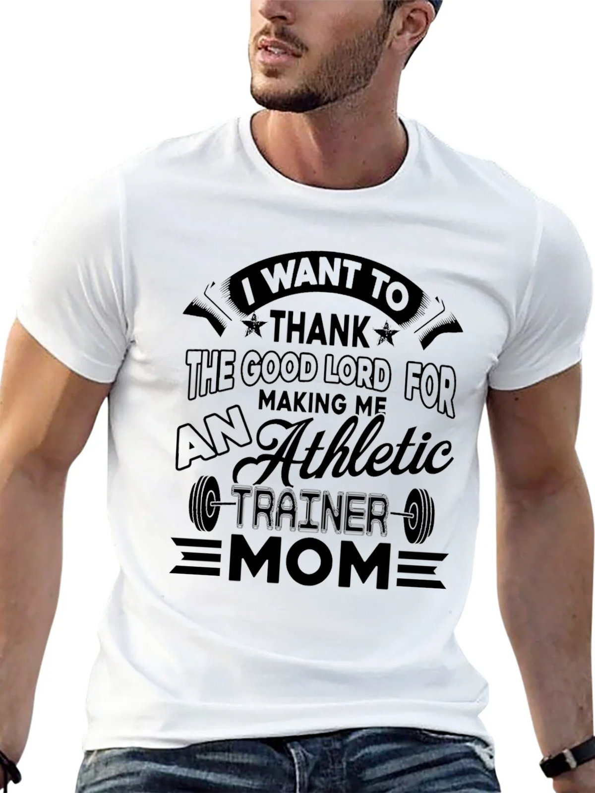 Athletic Trainer Mom Graphic T-Shirt product image 12
