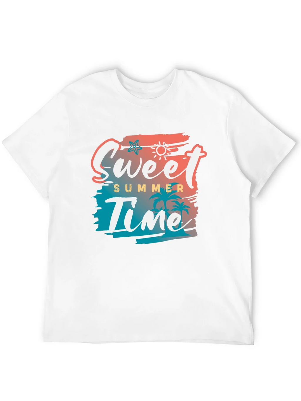 Sweet Summer Time Black Graphic Tee product image 11