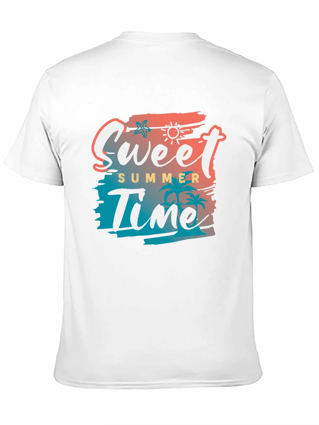 Sweet Summer Time Black Graphic Tee product image 10