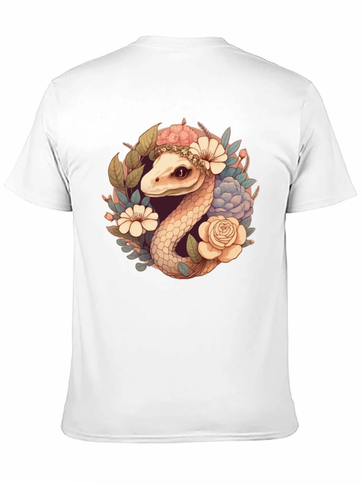 Floral Snake Graphic Tee - Stylish Comfort product image 10