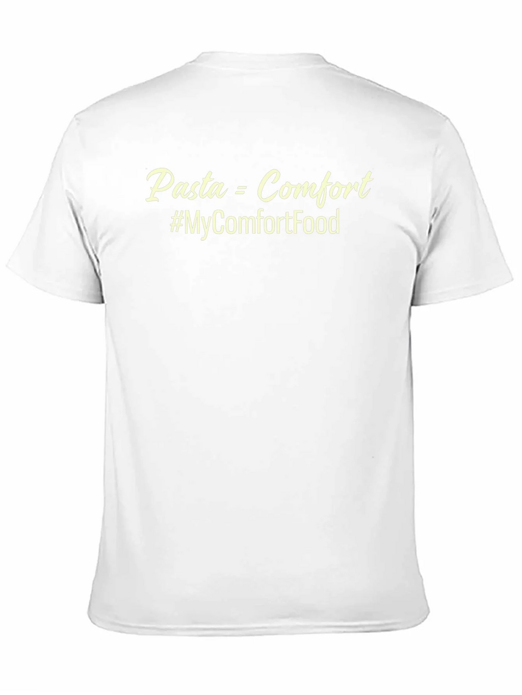 Pasta = Comfort Food T-Shirt - Unisex Black Tee product image 10