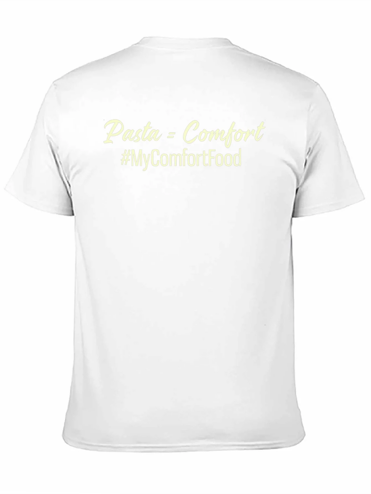 Pasta = Comfort Food T-Shirt - Unisex Black Tee product image 10