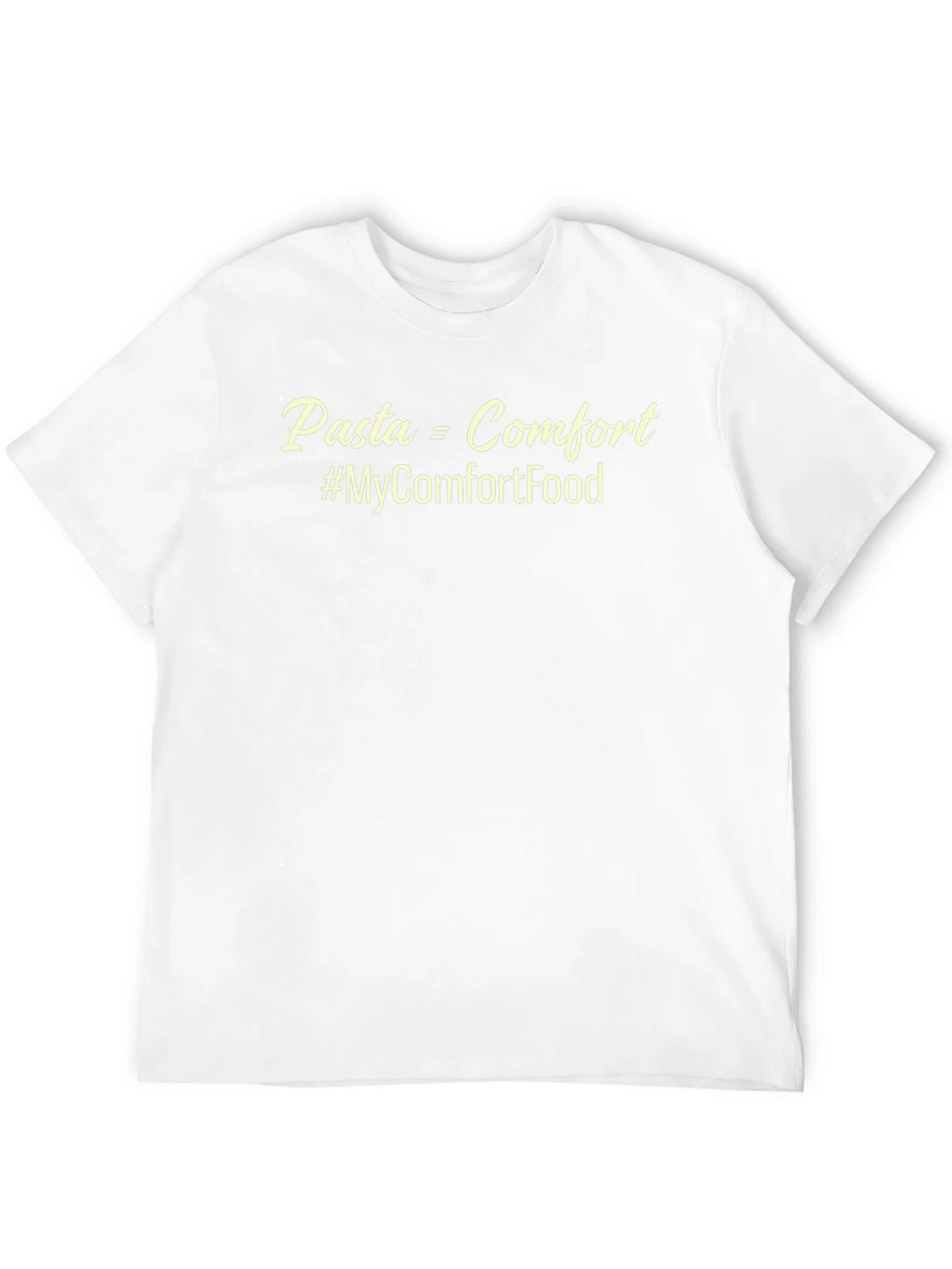 Pasta = Comfort Food T-Shirt - Unisex Black Tee product image 11