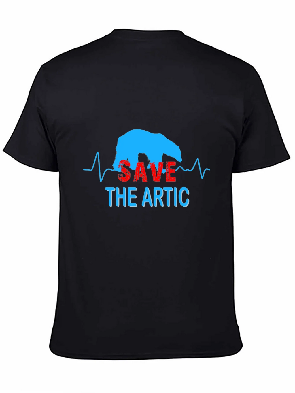 Save the Arctic T-Shirt - Polar Bear Graphic Tee product image 4
