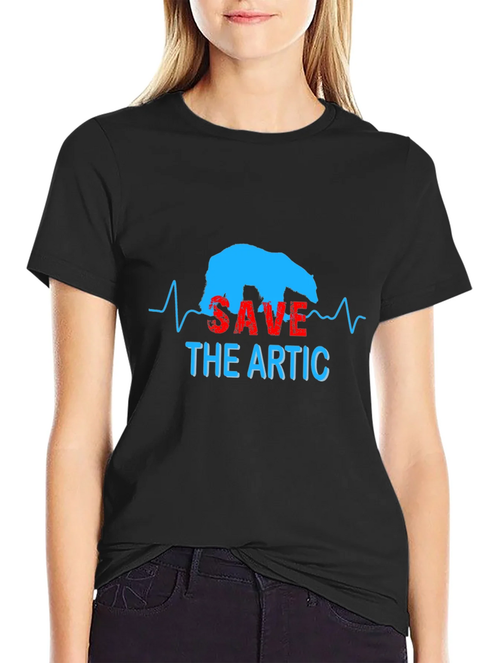 Save the Arctic T-Shirt - Polar Bear Graphic Tee product image 2