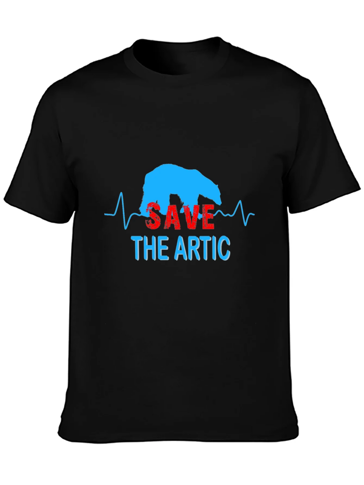 Save the Arctic T-Shirt - Polar Bear Graphic Tee product image 3