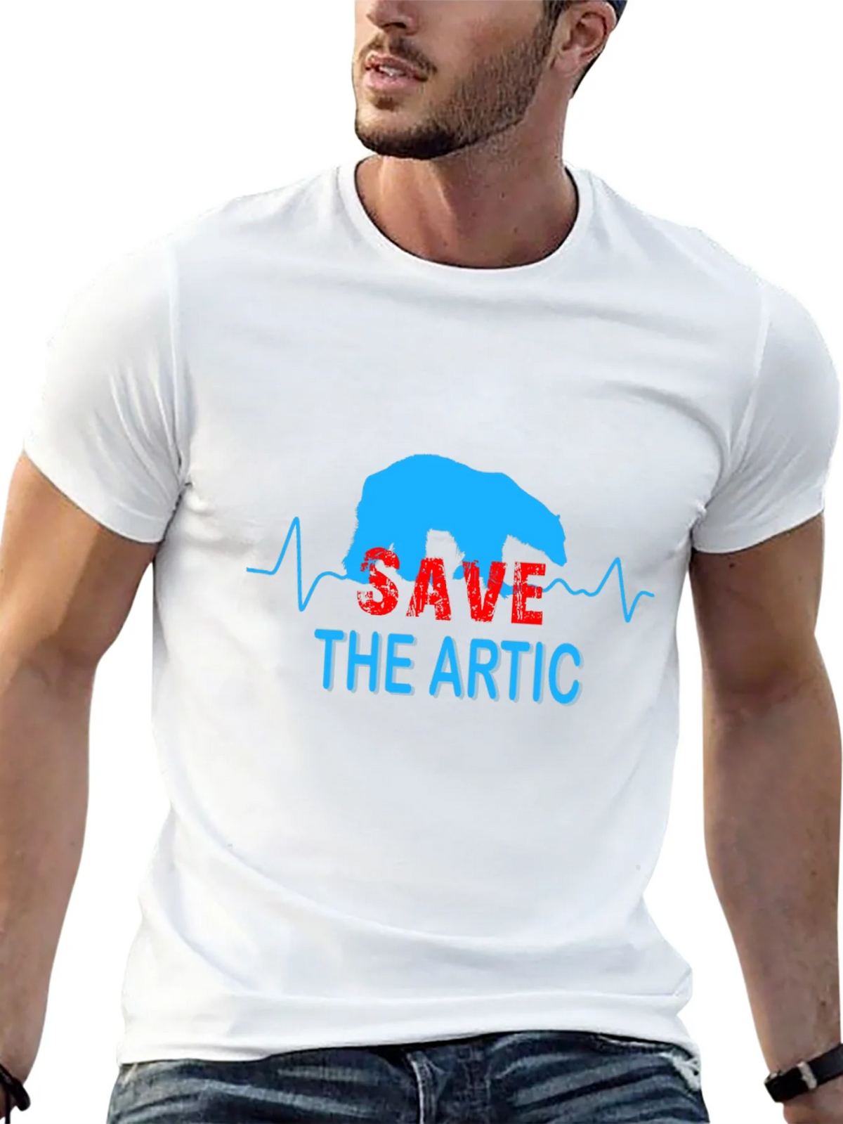 Save the Arctic T-Shirt - Polar Bear Graphic Tee product image 12