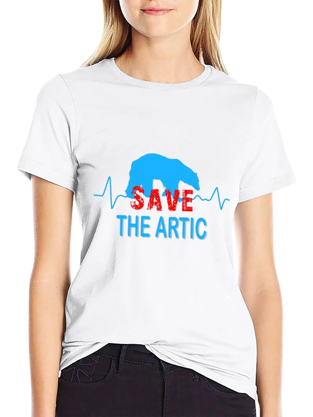 Save the Arctic T-Shirt - Polar Bear Graphic Tee product image 8
