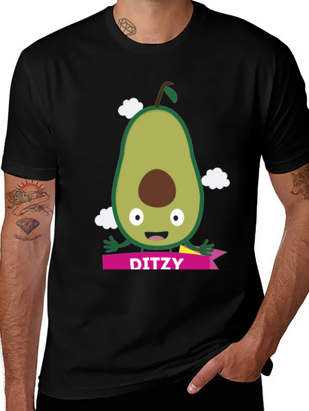 DITZY Avocado Graphic T-Shirt - Fun Trendy Apparel product image 1