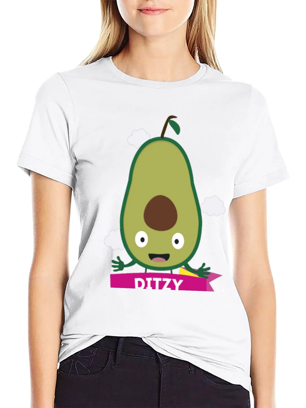 DITZY Avocado Graphic T-Shirt - Fun Trendy Apparel product image 8
