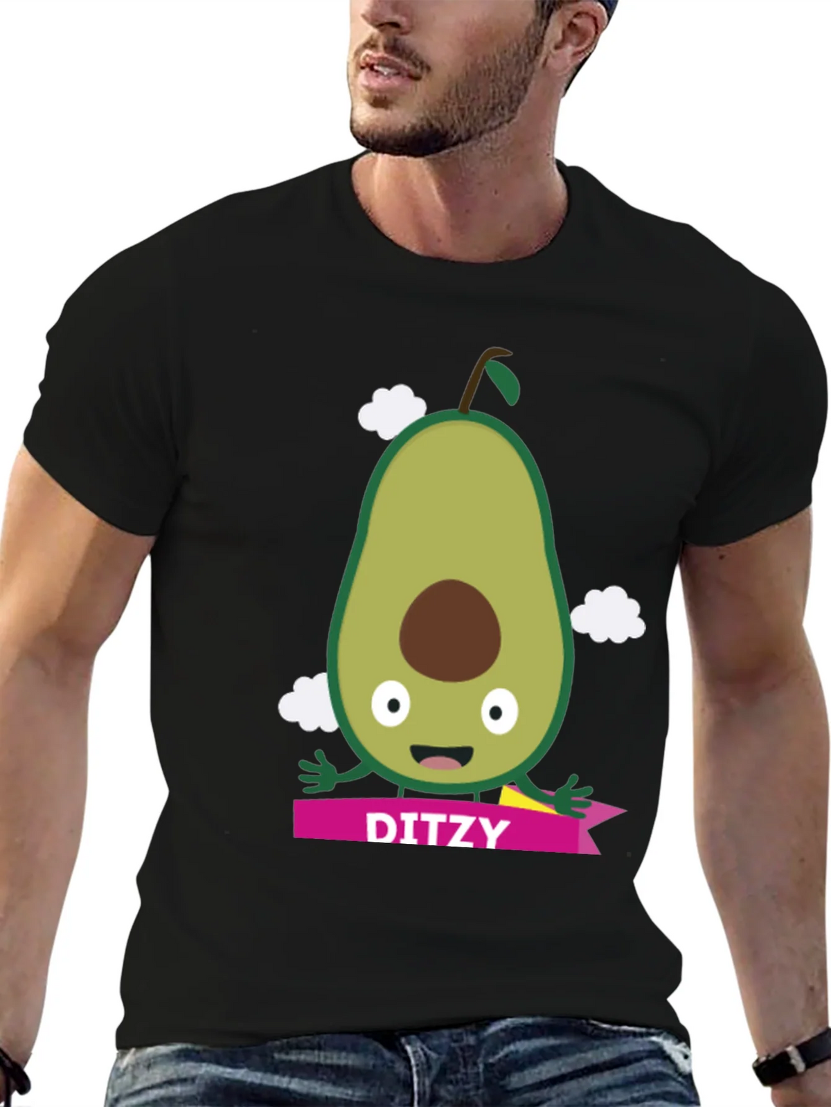 DITZY Avocado Graphic T-Shirt - Fun Trendy Apparel product image 6