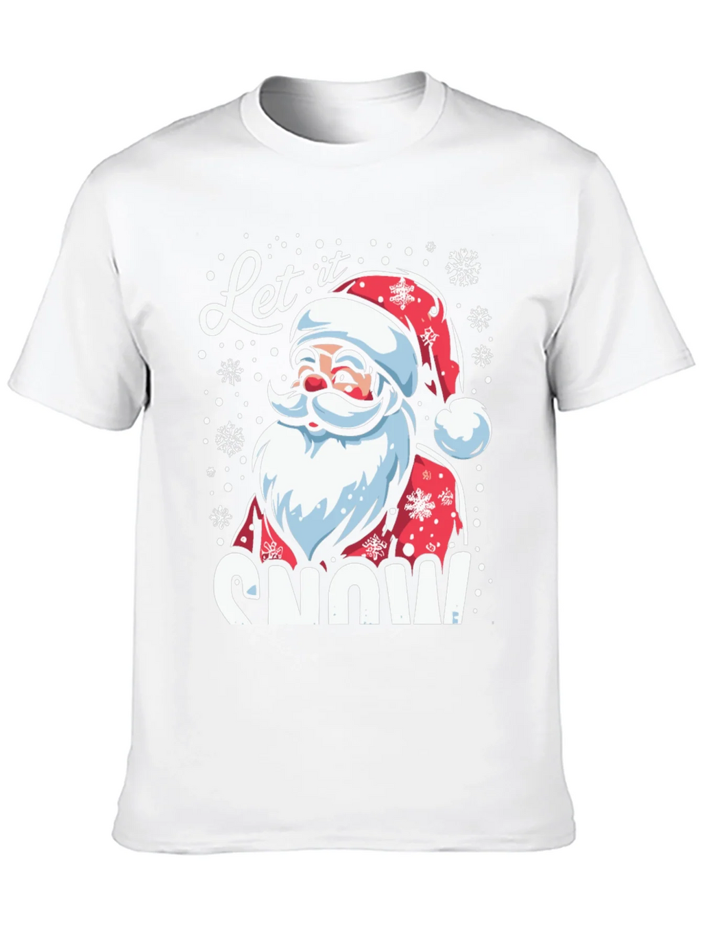 Let it Snow Santa Graphic T-Shirt product image 9