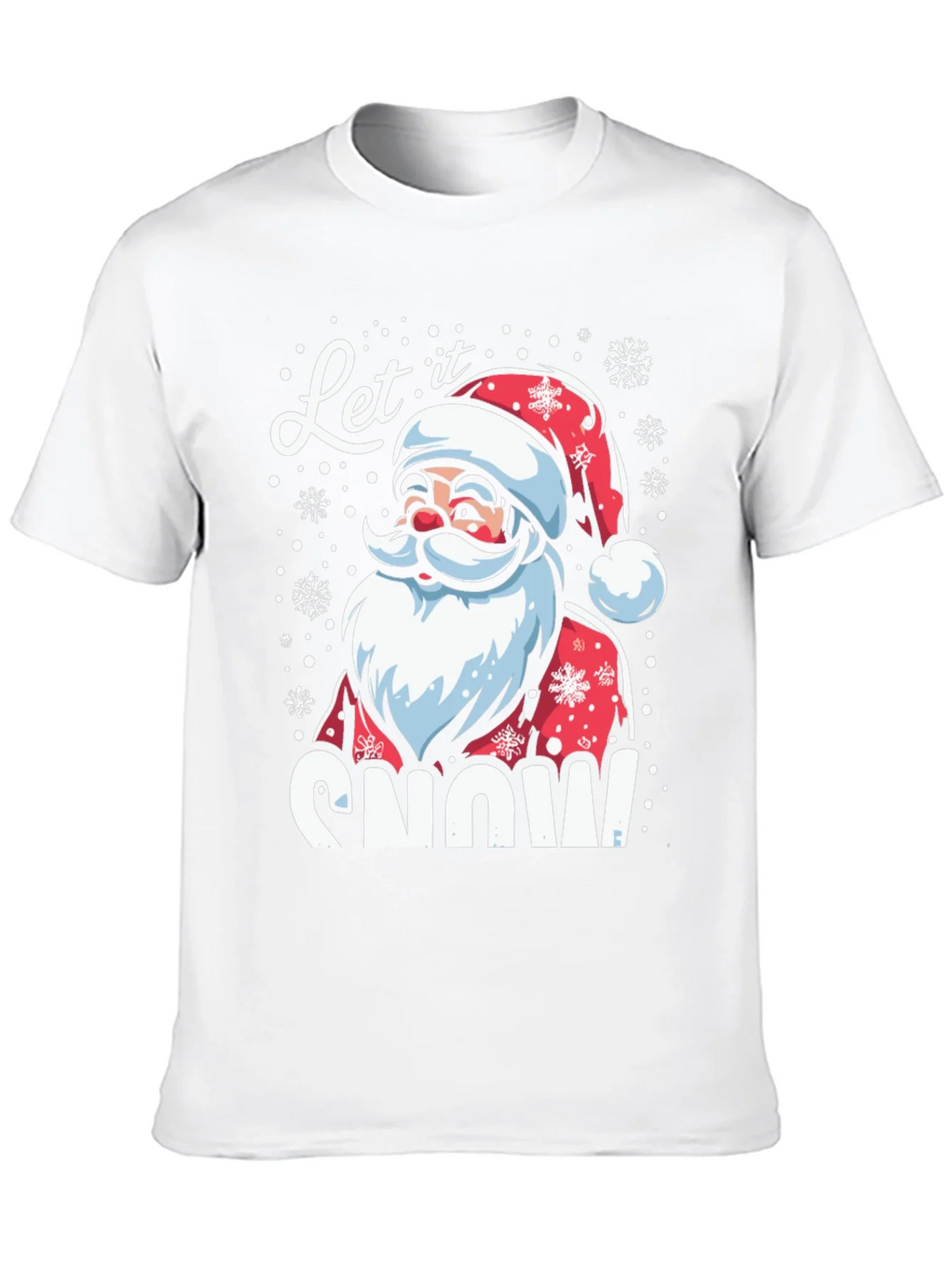 Let it Snow Santa Graphic T-Shirt product image 9