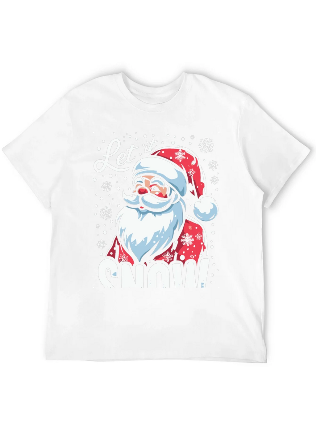 Let it Snow Santa Graphic T-Shirt product image 11