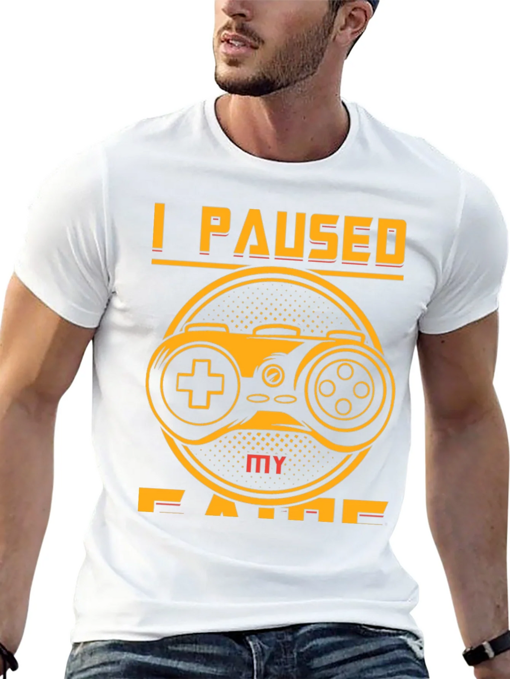 I Paused My Game T-Shirt product image 4