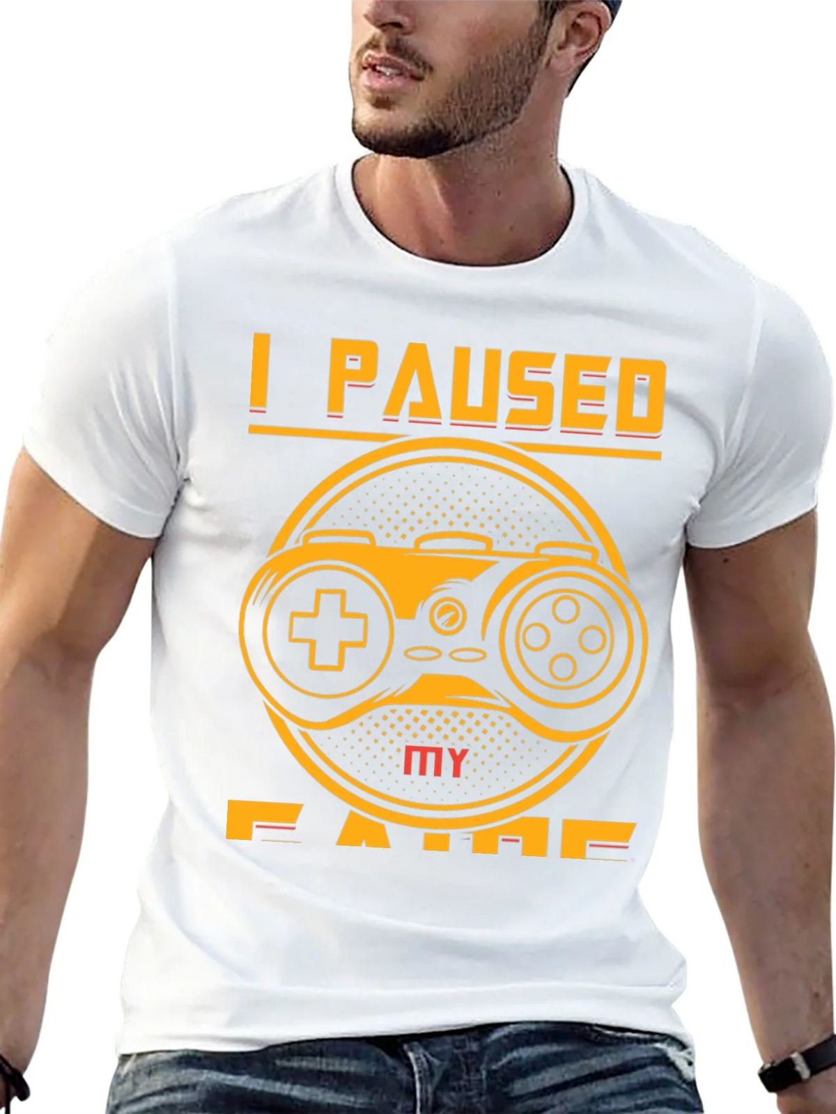 I Paused My Game T-Shirt product image 4