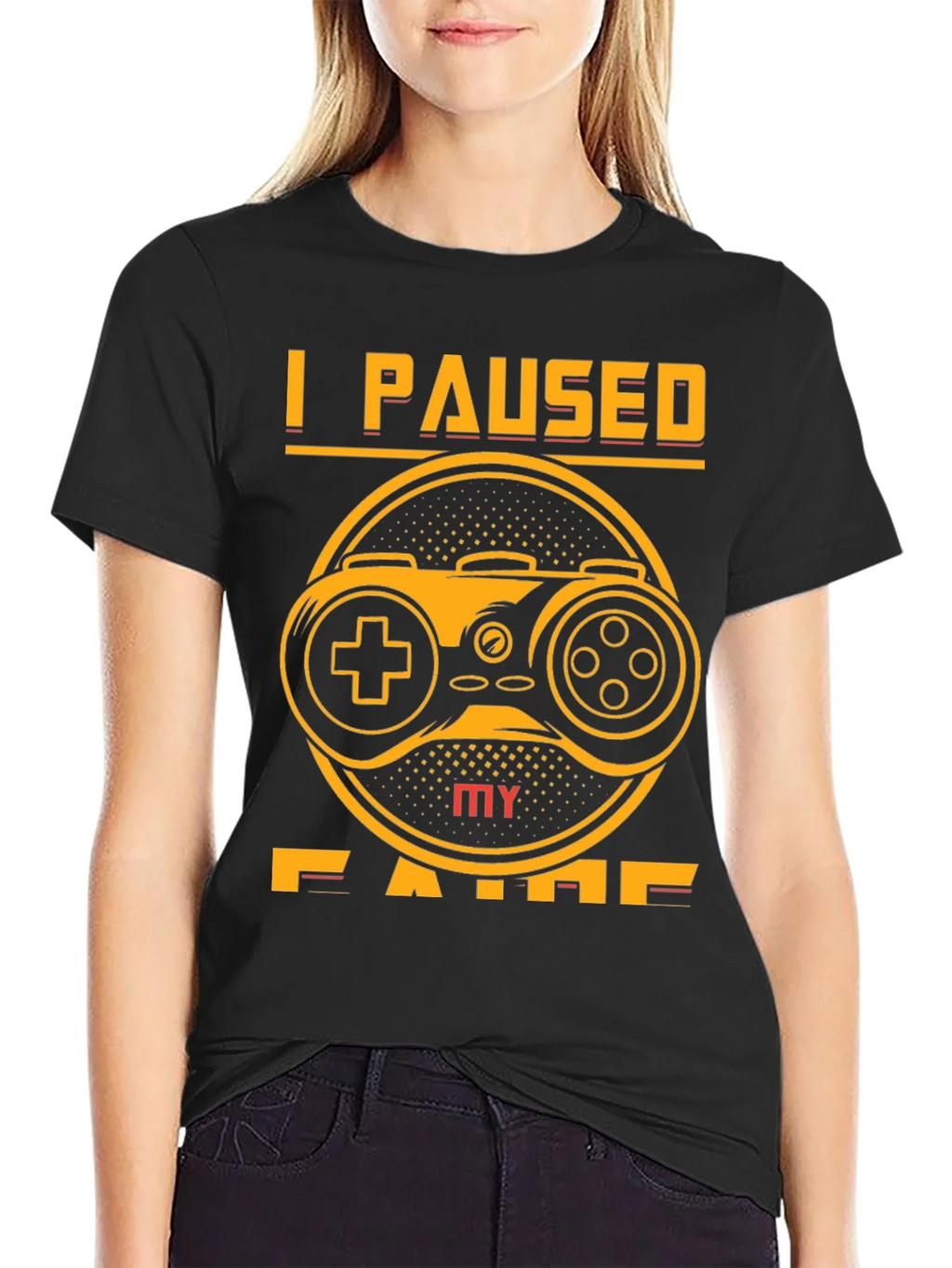 I Paused My Game T-Shirt product image 5