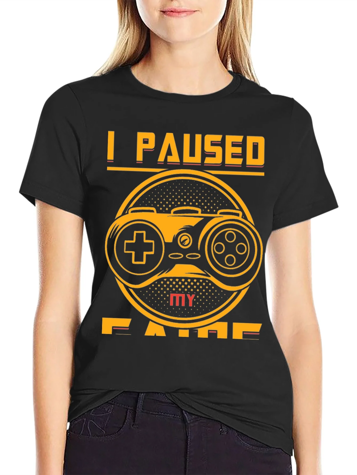 I Paused My Game T-Shirt product image 5