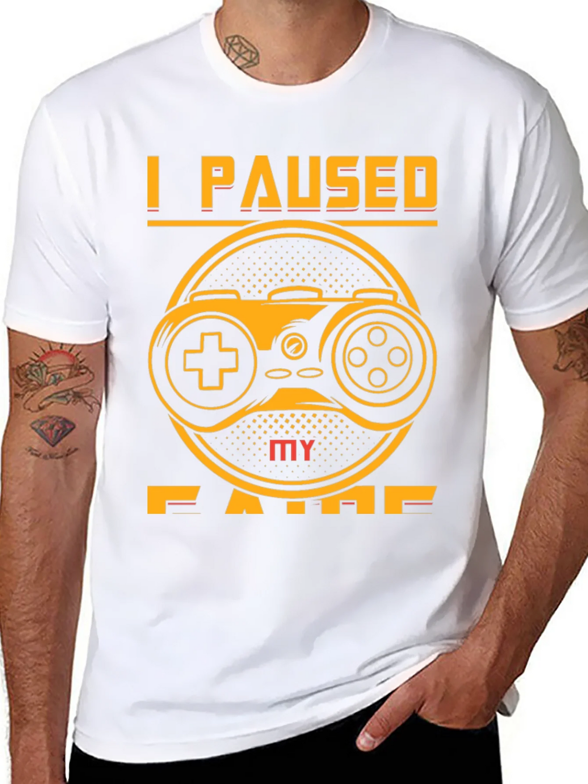 I Paused My Game T-Shirt product image 10
