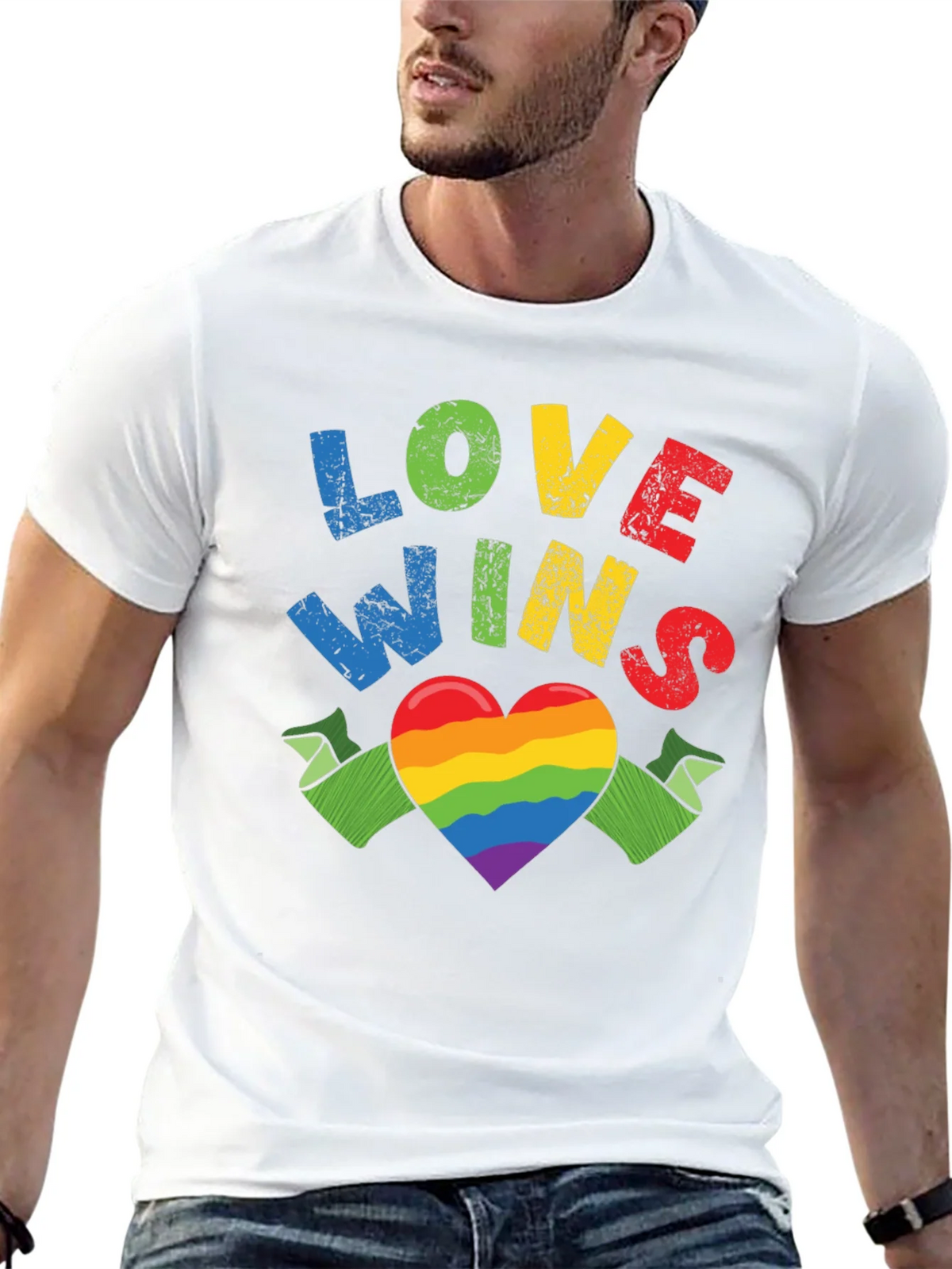 Love Wins Pride T-Shirt product image 12