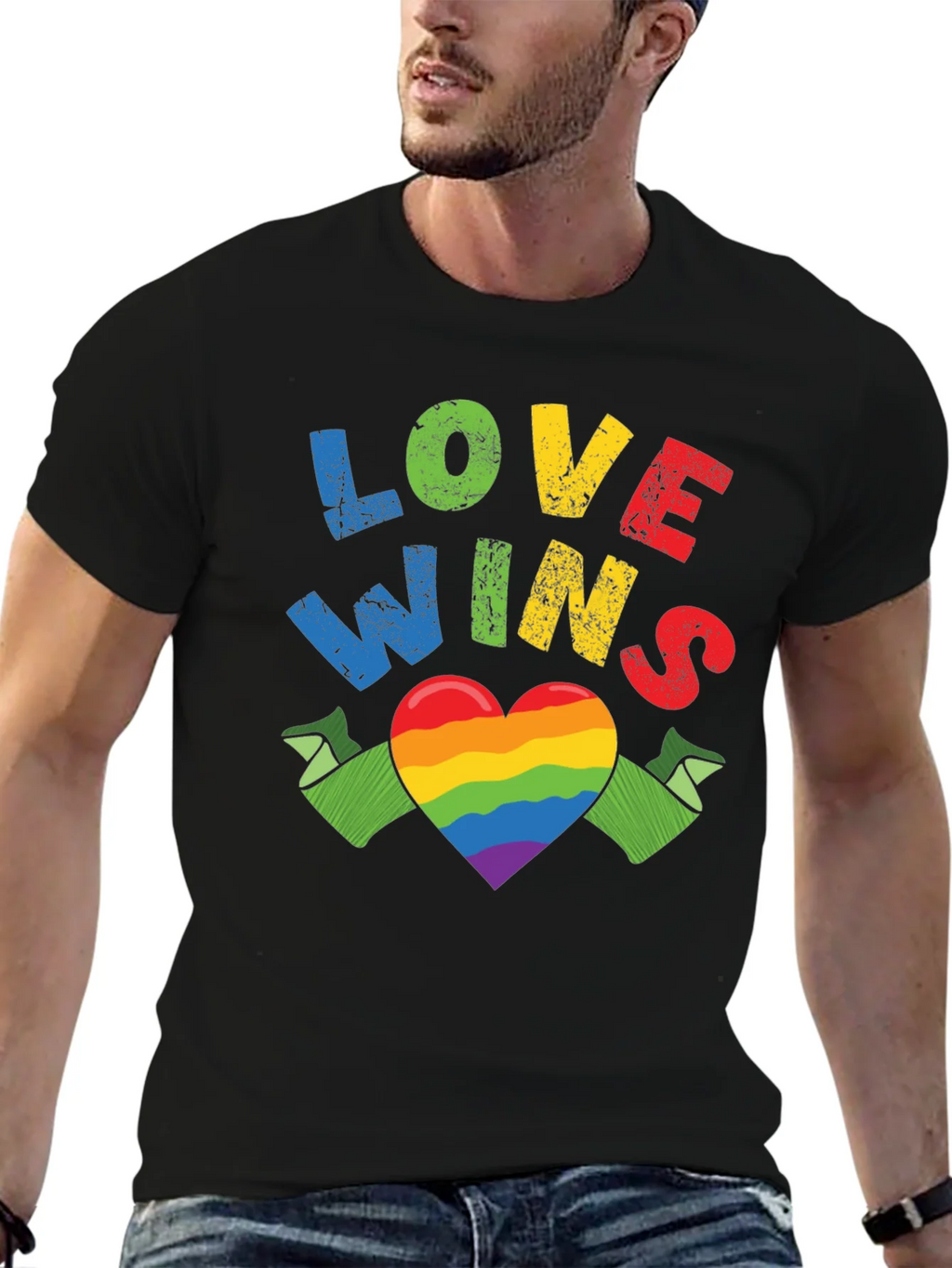 Love Wins Pride T-Shirt product image 6