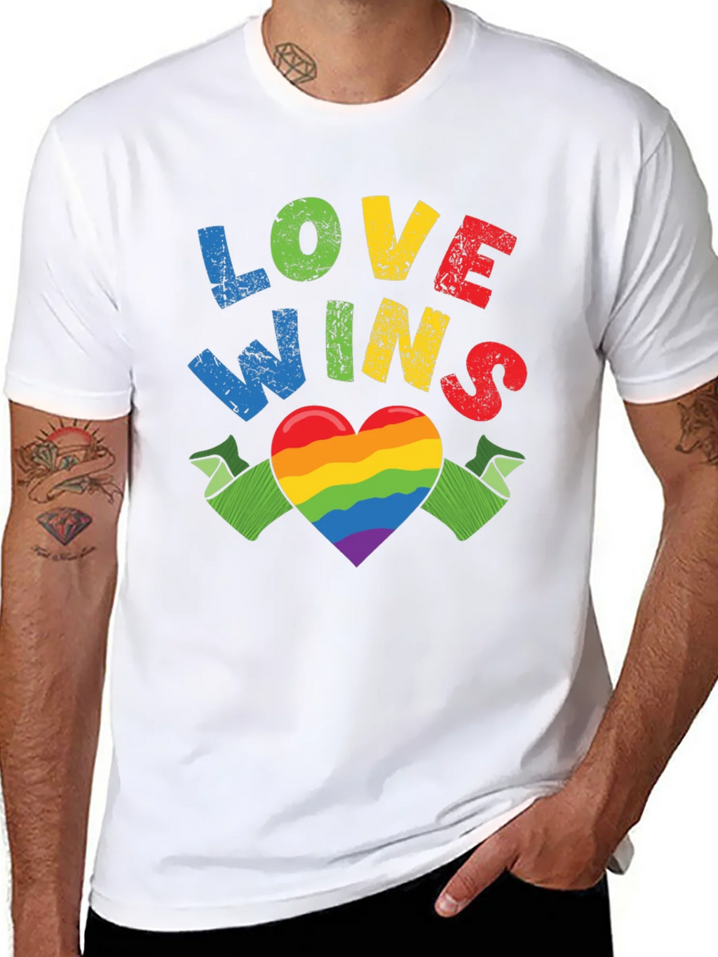 Love Wins Pride T-Shirt product image 7