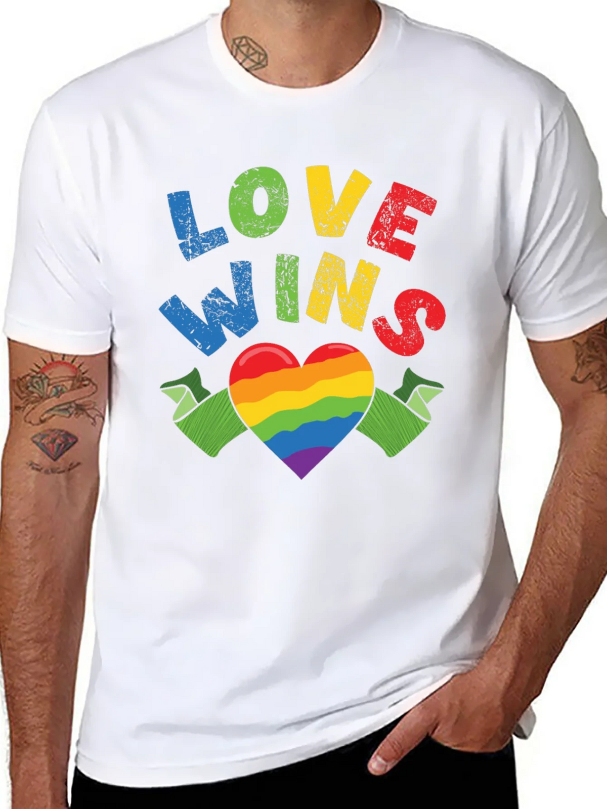 Love Wins Pride T-Shirt product image 7