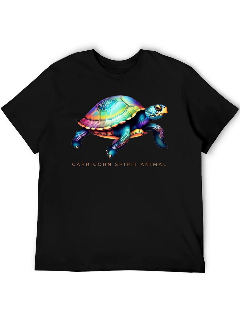 Capricorn Spirit Animal Turtle Graphic Tee product image 5