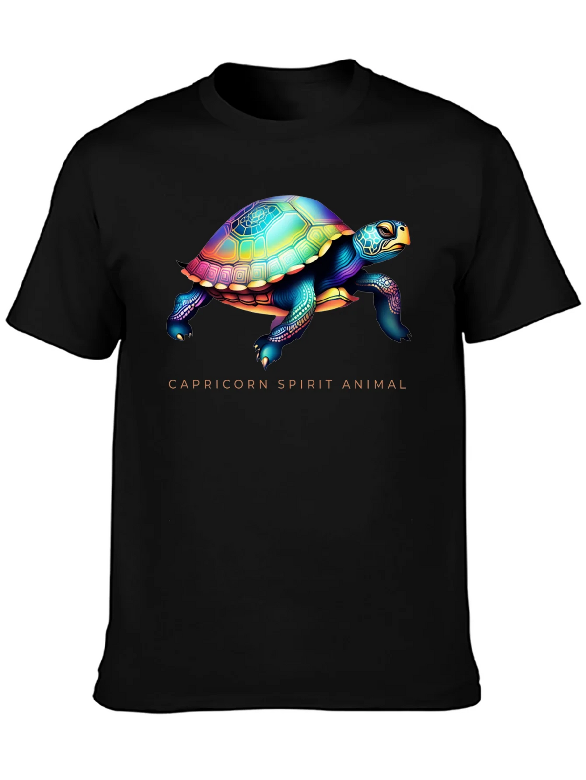 Capricorn Spirit Animal Turtle Graphic Tee product image 3