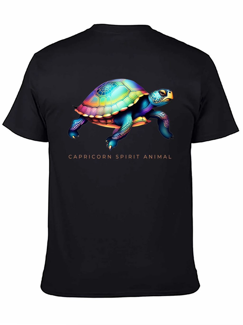 Capricorn Spirit Animal Turtle Graphic Tee product image 4