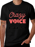 Crazy Voice Actress Graphic T-Shirt product image 1