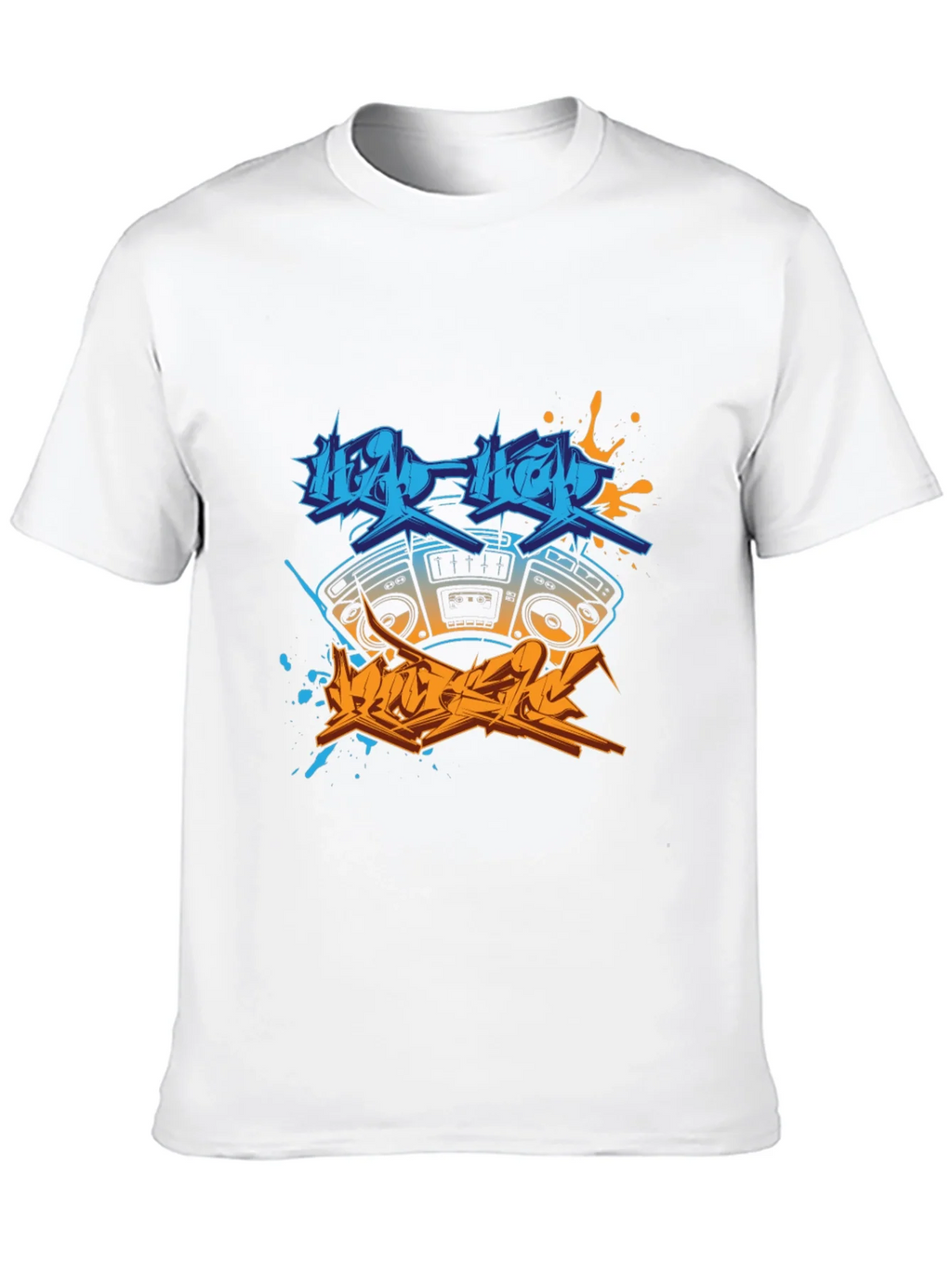 Hip Hop Boombox Graphic Tee product image 9
