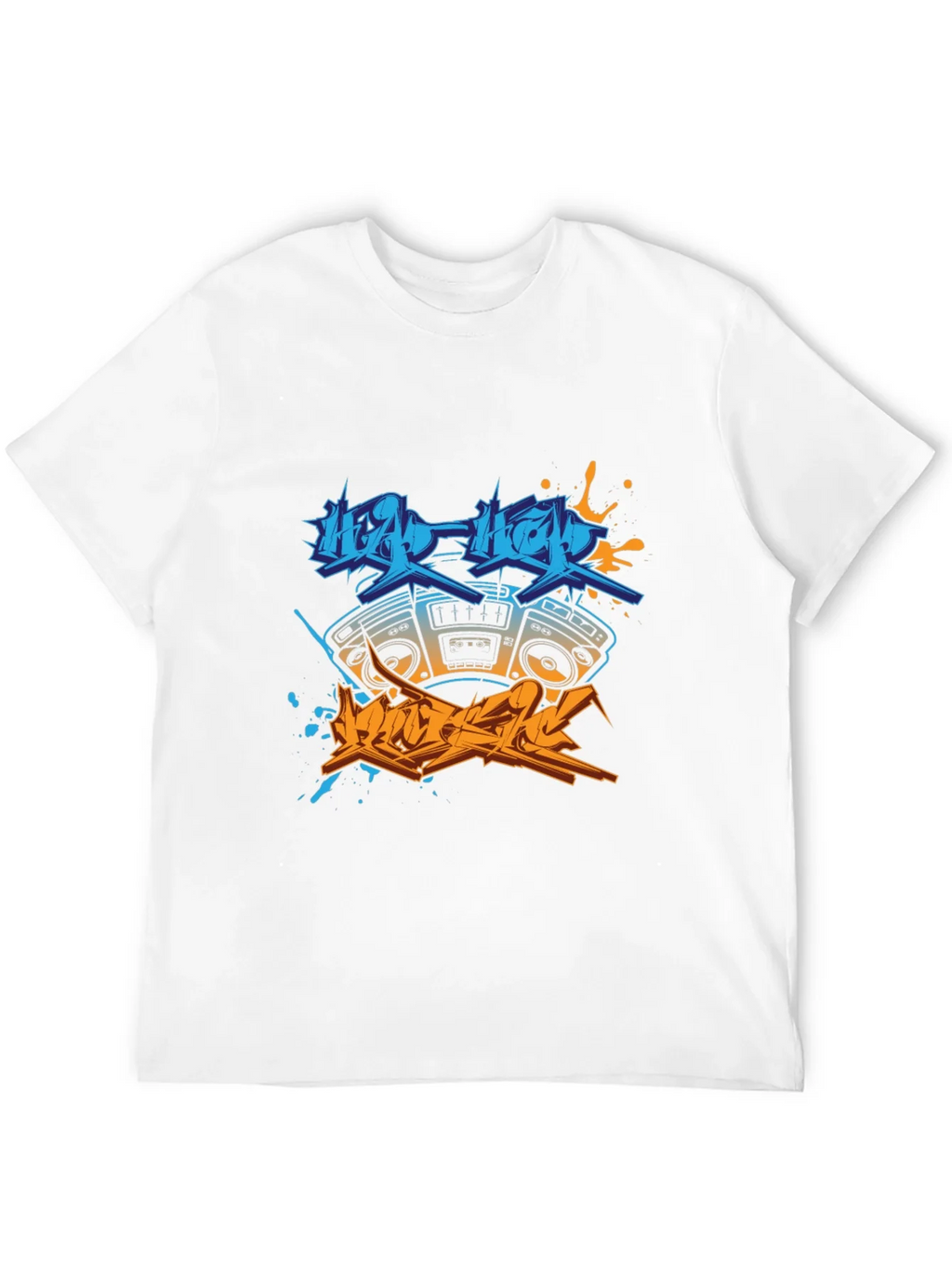 Hip Hop Boombox Graphic Tee product image 11