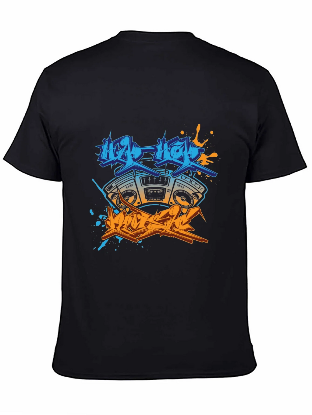 Hip Hop Boombox Graphic Tee product image 4