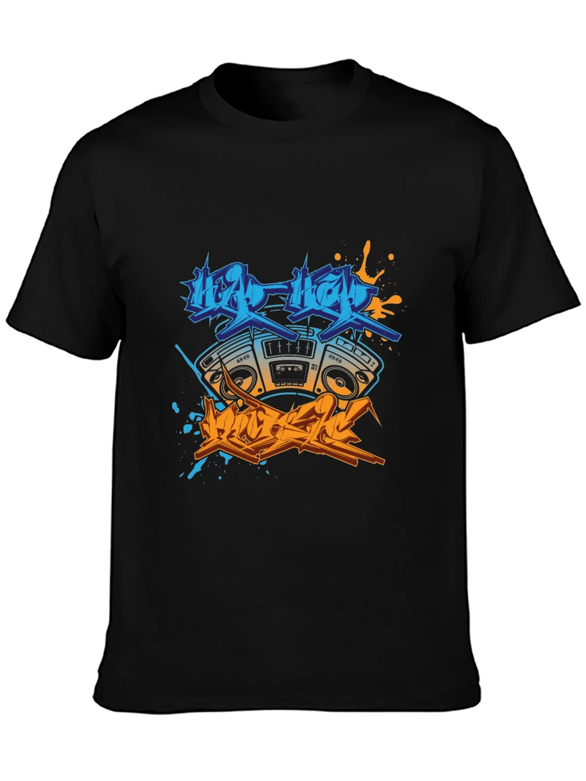 Hip Hop Boombox Graphic Tee product image 3