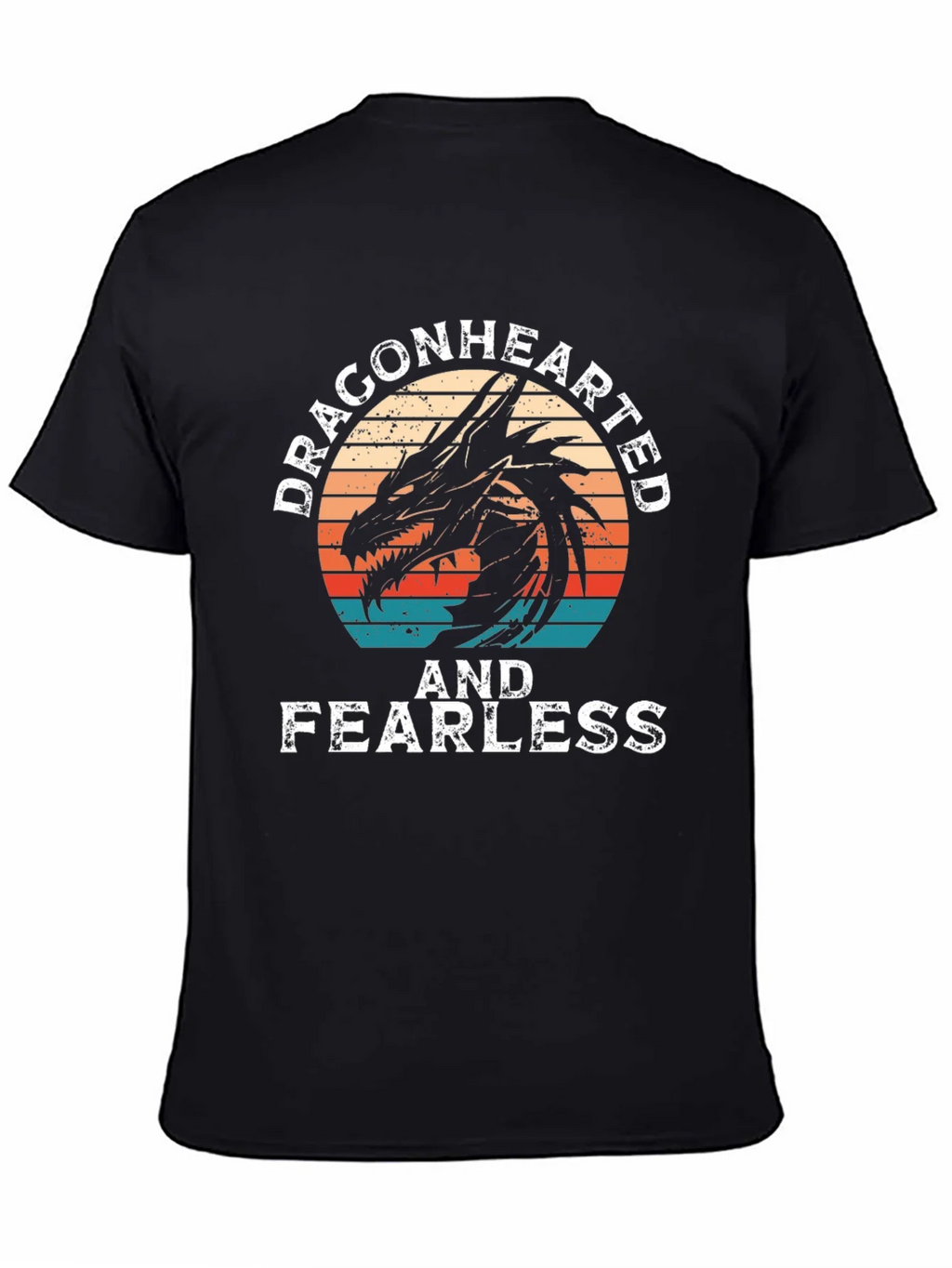 Dragonhearted & Fearless Graphic T-Shirt product image 7