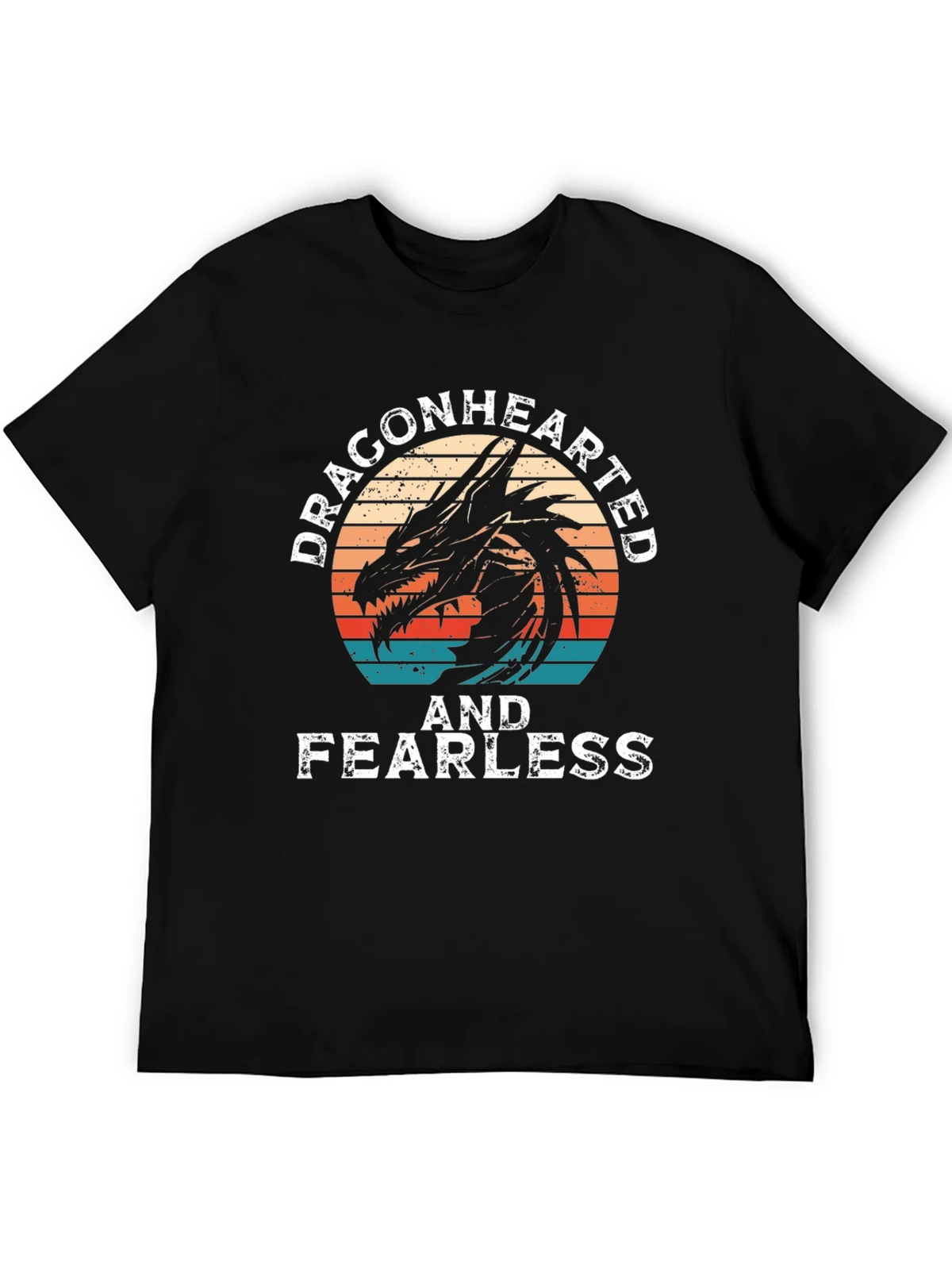 Dragonhearted & Fearless Graphic T-Shirt product image 8