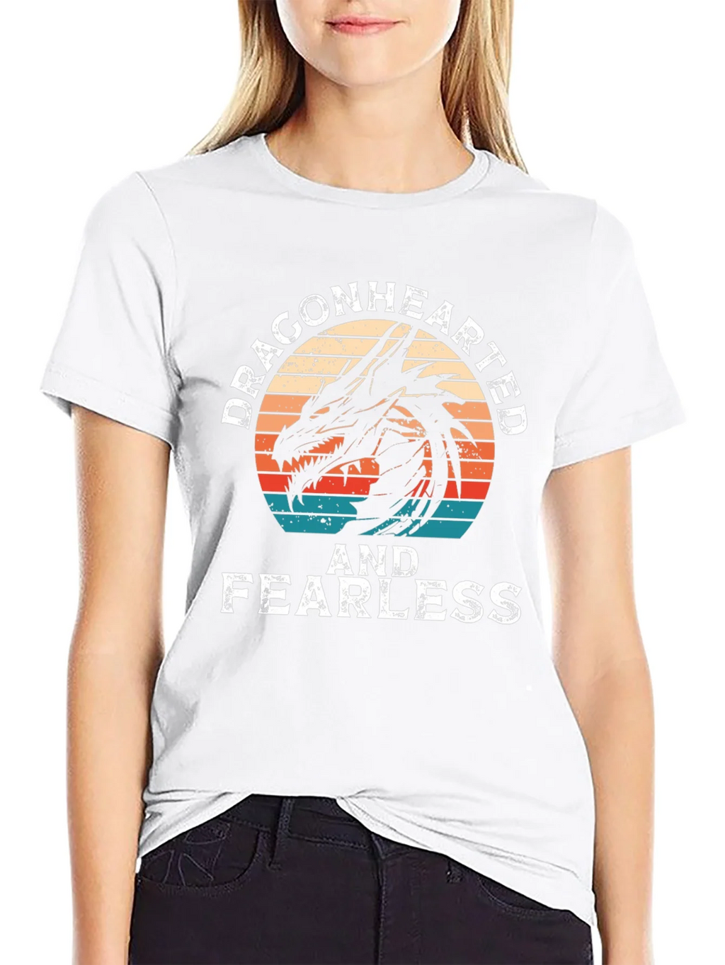 Dragonhearted & Fearless Graphic T-Shirt product image 11