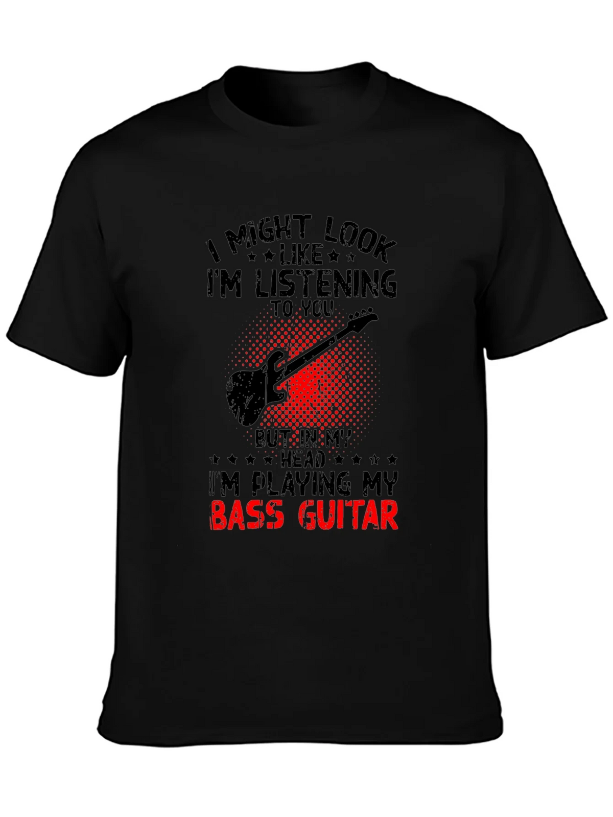 Bass Guitar Player T-Shirt product image 6
