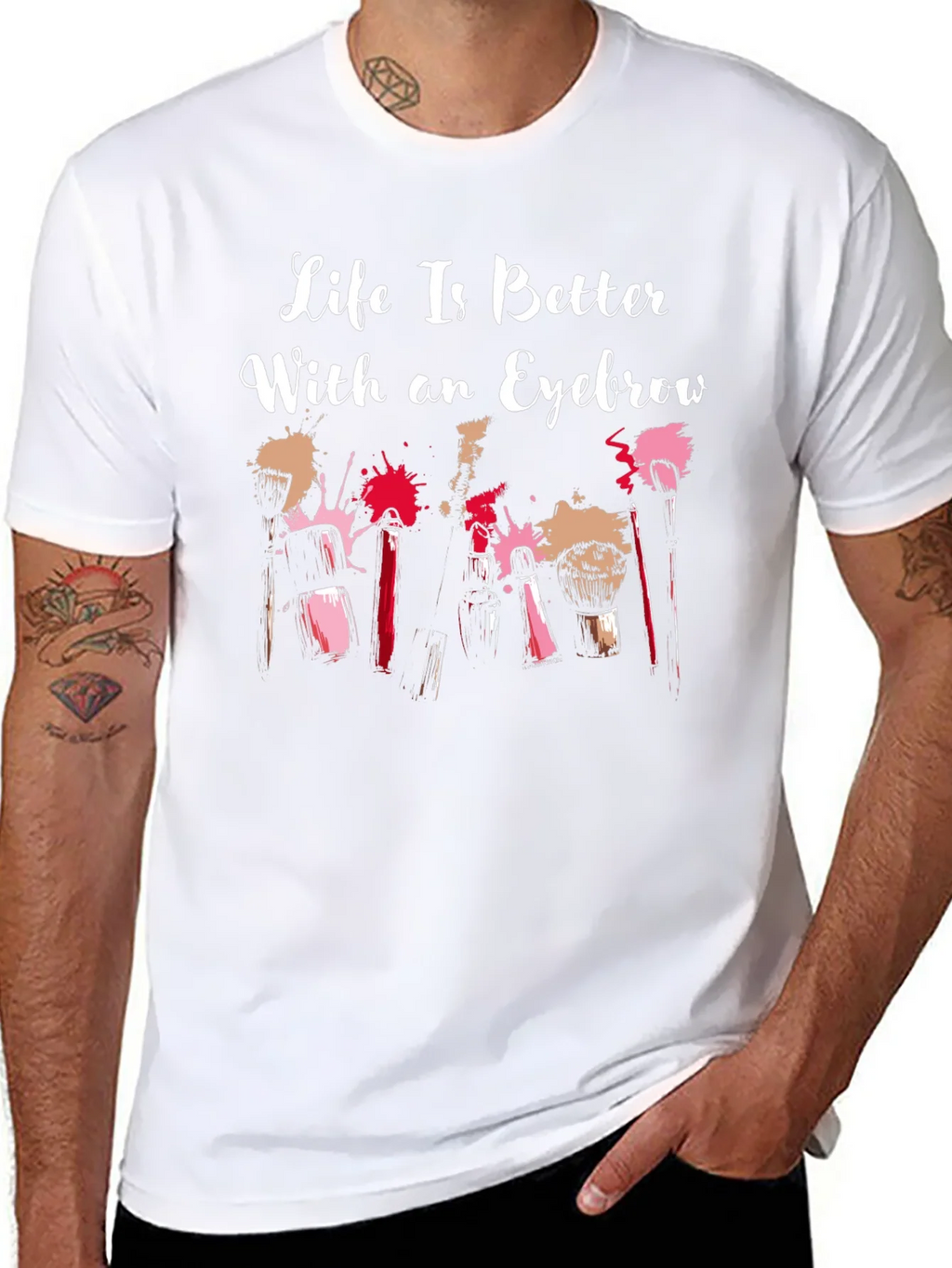 Life is Better With an Eyebrow T-Shirt product image 10