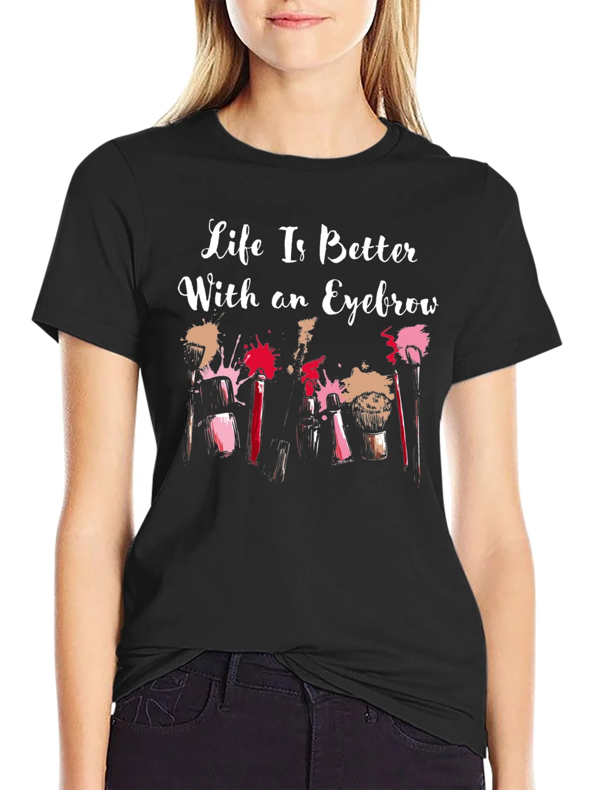 Life is Better With an Eyebrow T-Shirt product image 5