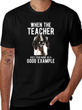 Goat Good Example Tee - Funny Teacher Gift product image 1