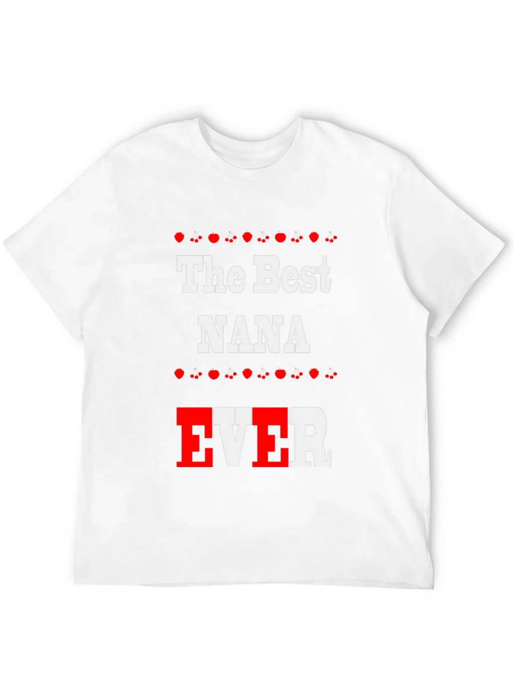 The Best NANA EVER Black T-Shirt product image 3