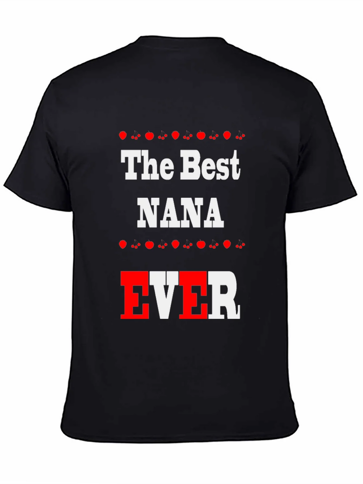 The Best NANA EVER Black T-Shirt product image 7